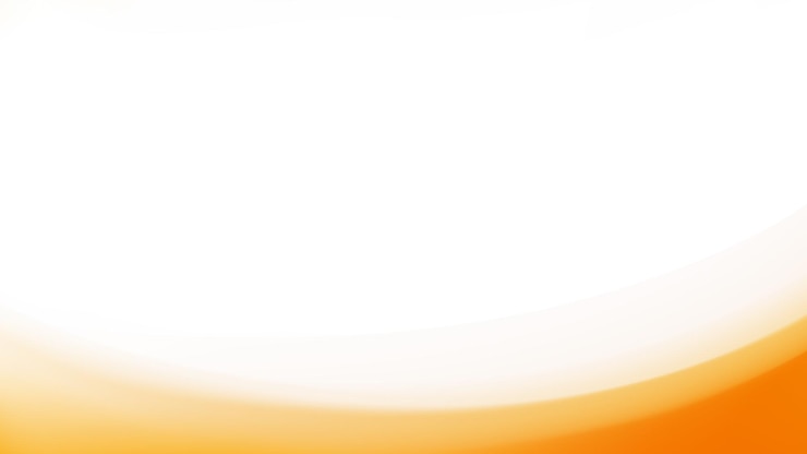 Vector a glass of beer with a yellow and orange background