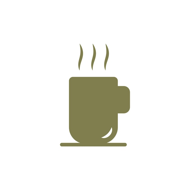 Glass Coffee Icon vector design templates simple and modern concept