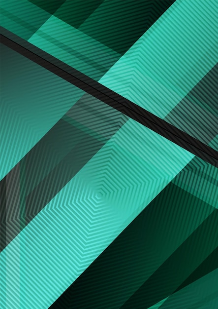 Glass geometric info background