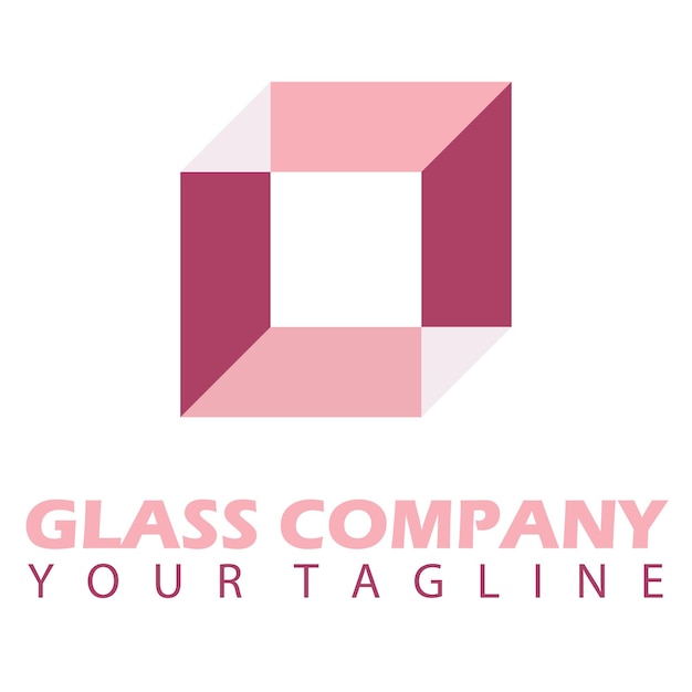 Glass logo