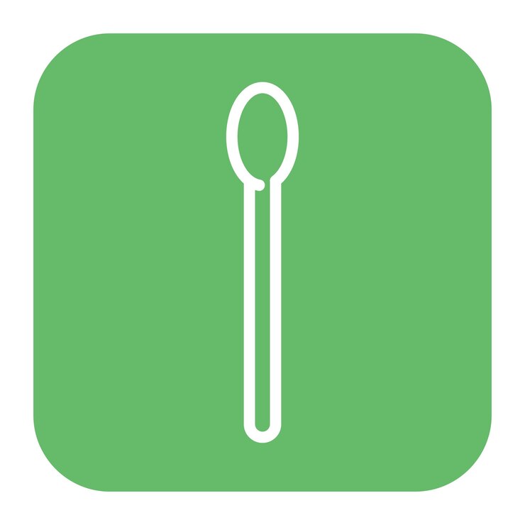 Vector glass rod icon vector image can be used for science
