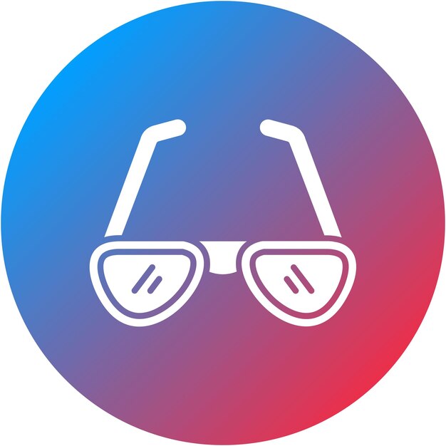 Vector glasses icon vector image can be used for startup