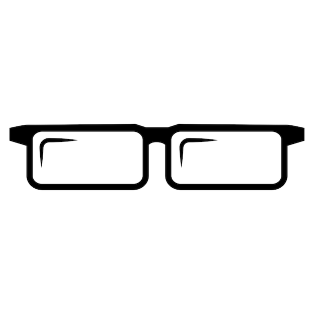 Vettore dell'icona degli occhiali