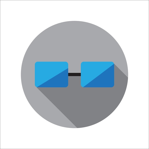 Vector glasses icon