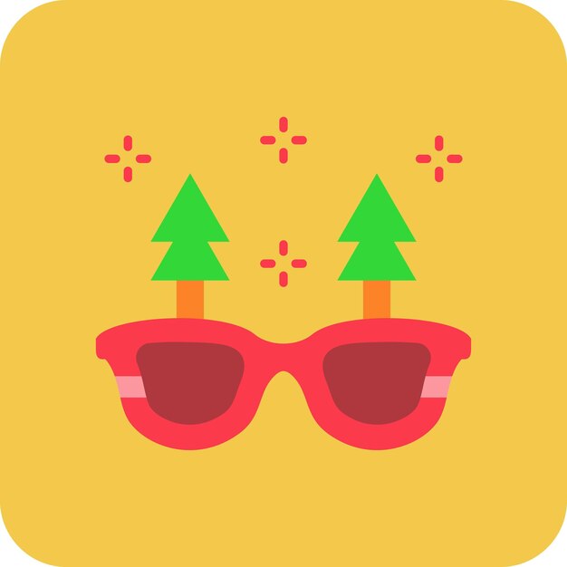 Vector glasses icon