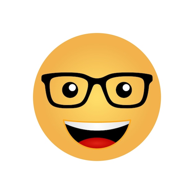 glimlach emoji vector icoon