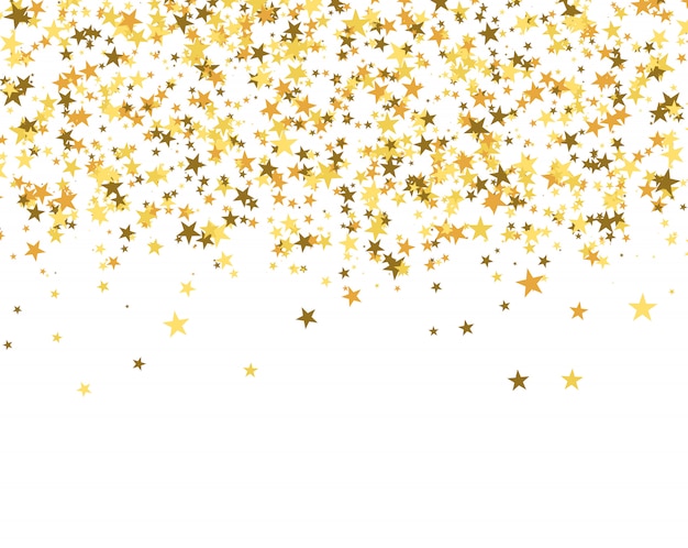 Vector glitter background made of stars