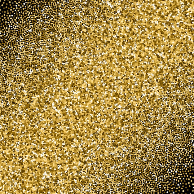 Glitter gouden verloop met verspreide sparkles