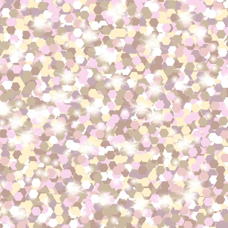 Vector glitter holographic background with sparkles