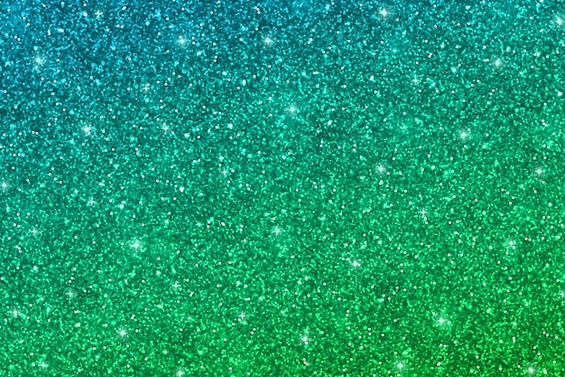 Glitter horizontale textuur met blauw groen verloop