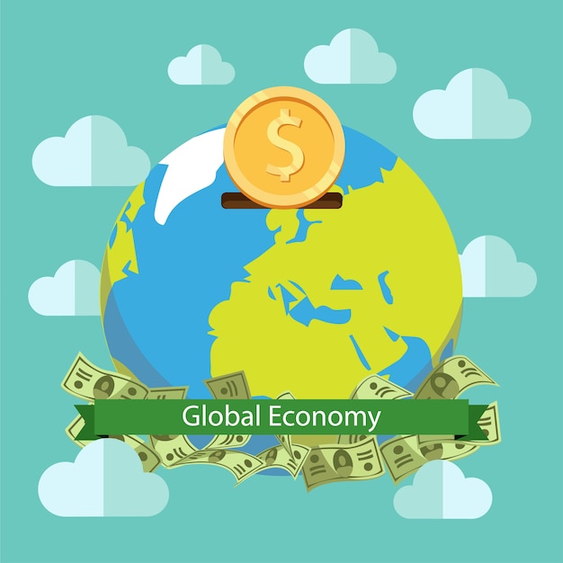 Global economy world savings