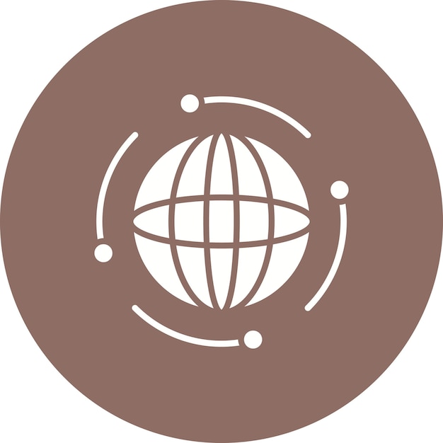 Глобальное векторное изображение значка может быть использовано для дипломатии