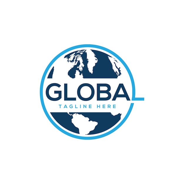 global logo design concept