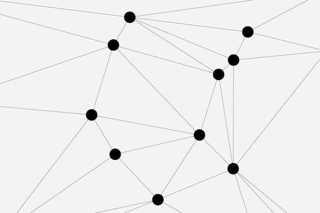 Global network connection background for banner design Abstract line background with connecting dots and lines Network Connecting dot polygon Social network communication Internet technology
