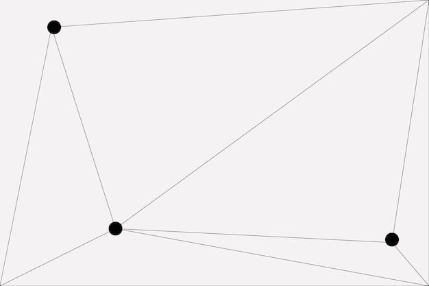 Global network connection background for banner design Abstract line background with connecting dots and lines Network Connecting dot polygon Social network communication Internet technology