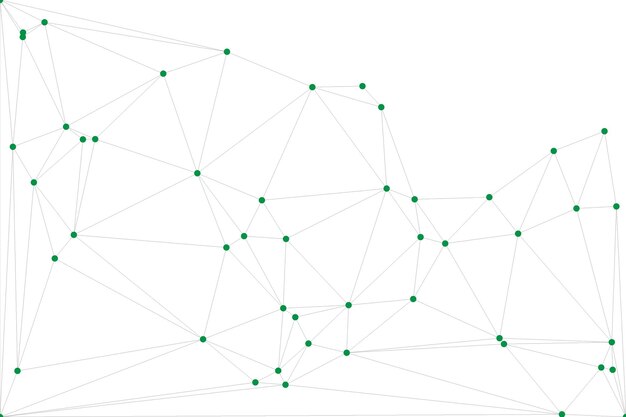 Global network connection background for banner design Abstract line background with connecting dots and lines Network Connecting dot polygon Social network communication Internet technology