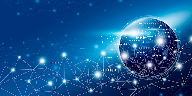 Global network connection design with copy space