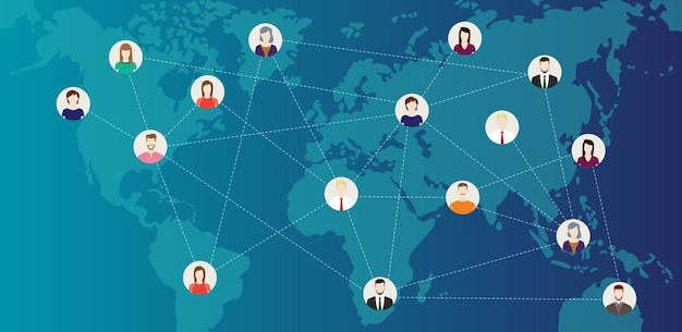 Vector global network connection