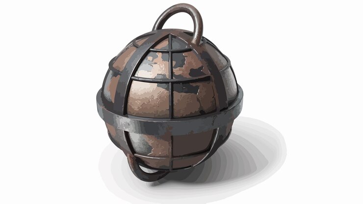 Vector global network security concept with globe sphere padlock and vpn in 3d illustration