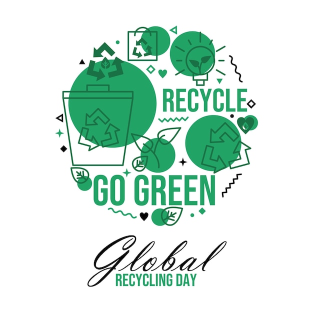 Global recycling day