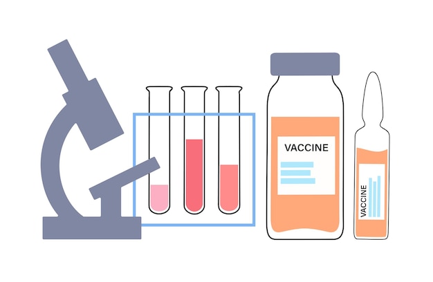 Concetto di vaccinazione globale