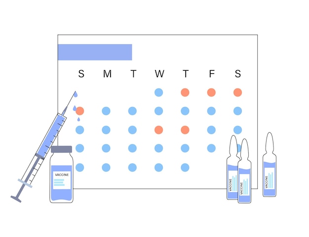 Global vaccination concept