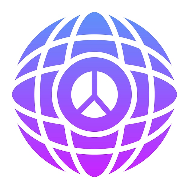 Вектор global vector icon illustration of diplomacy iconset