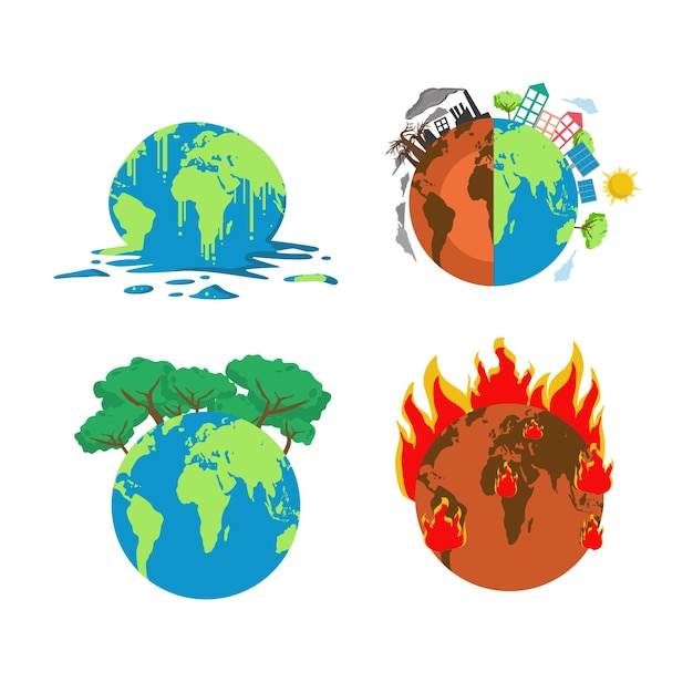 Vector global warming