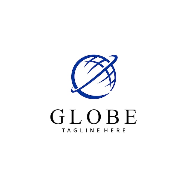 Дизайн логотипа глобуса
