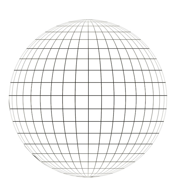 Vector globe met raster