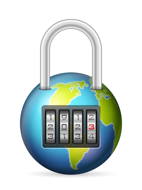 Globe padlock new 2023