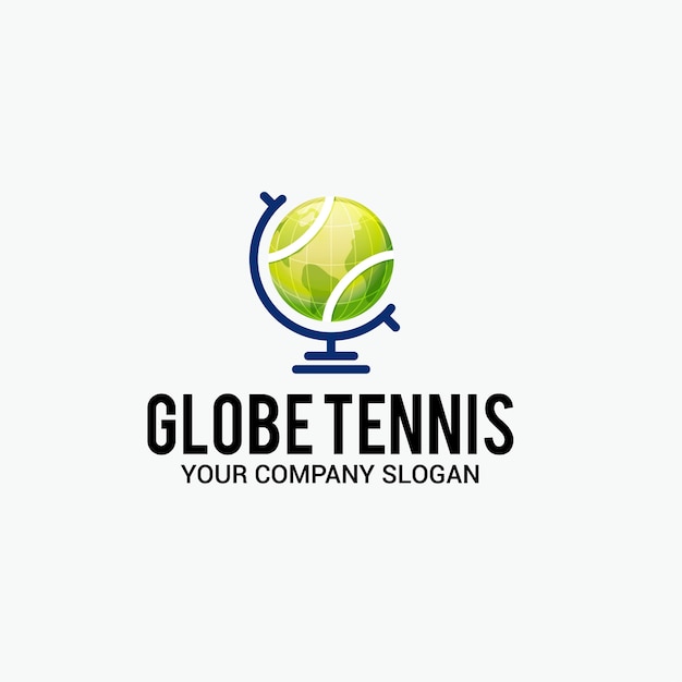 Globe tennis logo