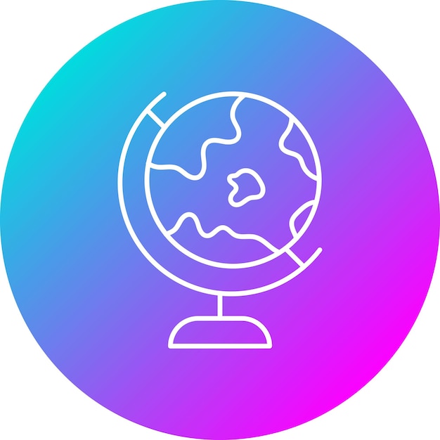 Globe vector icon Can be used for News and Media iconset