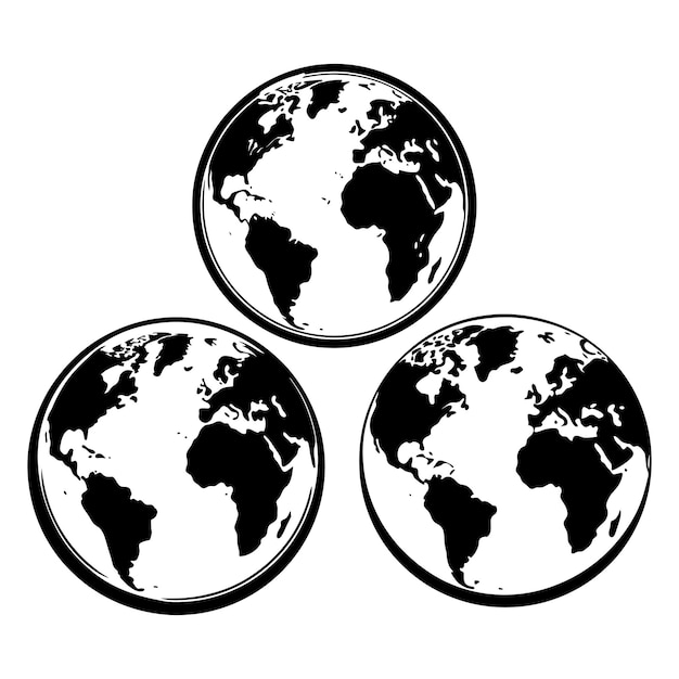 a globe with the word earth on it and the word earth on it