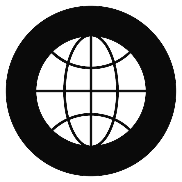 Globus icon vector afbeelding Kan worden gebruikt voor Earth Day