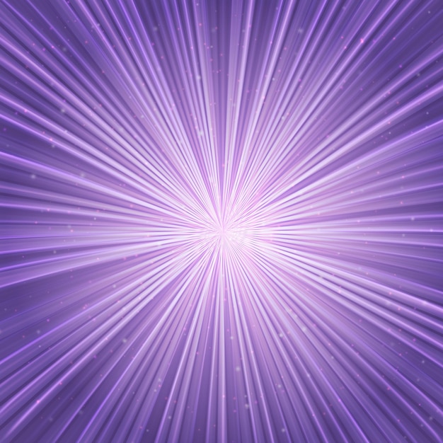 Gloeiende lijnen die zich uitstrekken tot oneindigheid Ultra violette ruimte vector achtergrond Makelijk te bewerken ontwerp sjabloon