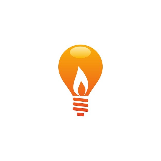 Gloeilamp pictogram vector