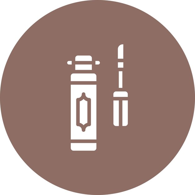 Gloss vector icoon illustratie van Cosmetics icoon set