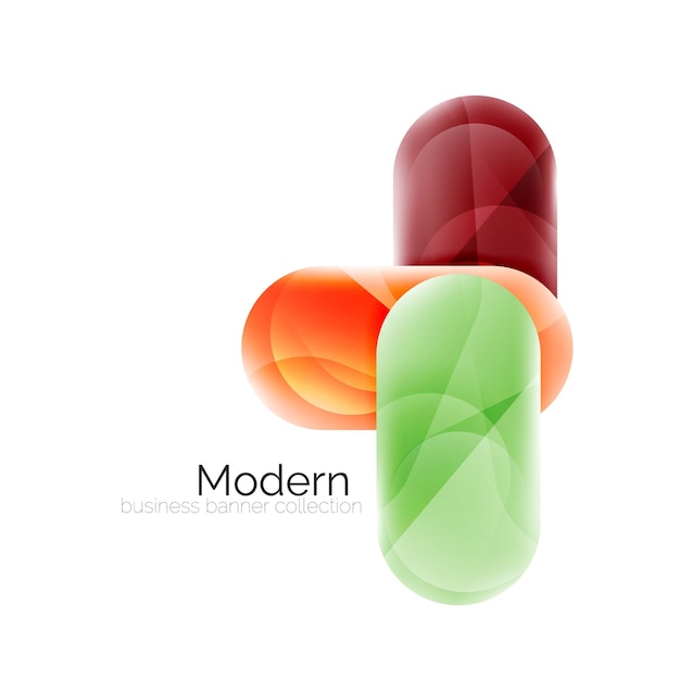 glossy round buttons infographics background