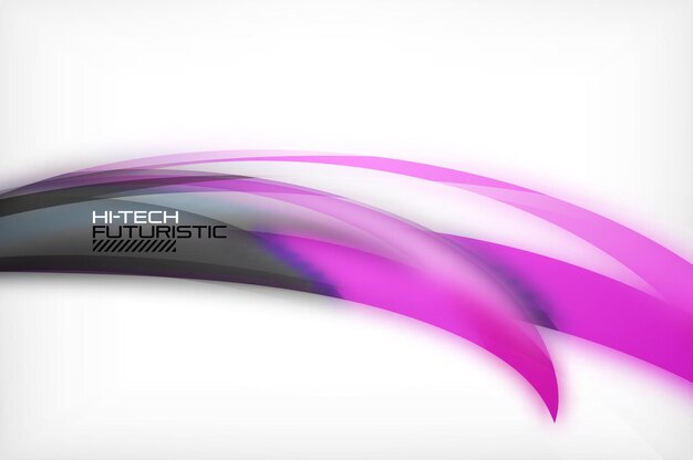 Vettore vettore d'onda lucida sfondo vettore linea ondulata con effetti di luce e texture modello futuristico digitale hitech illustrazione vettoriale