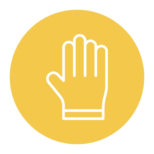 Gloves icon vector image Can be used for Mettalurgy