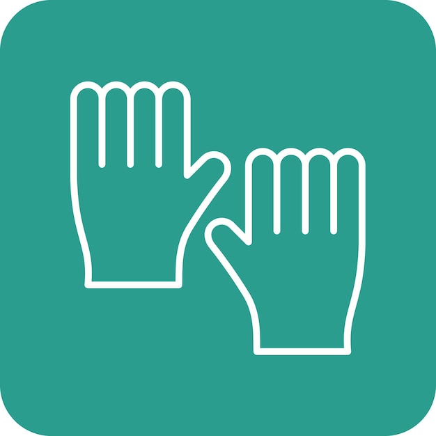 Gloves icon vector image Can be used for Research and Science