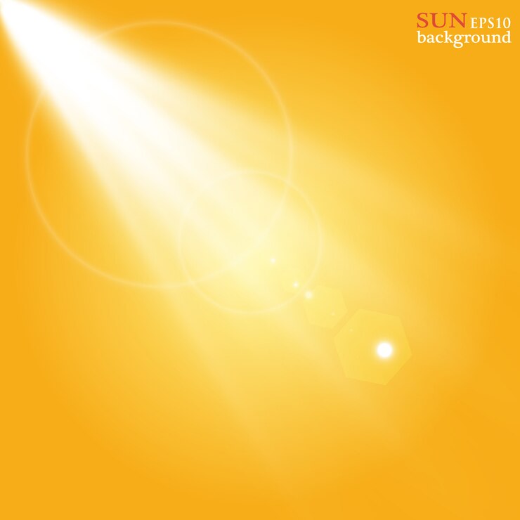 Vector glow light effect. glowing flash concept.