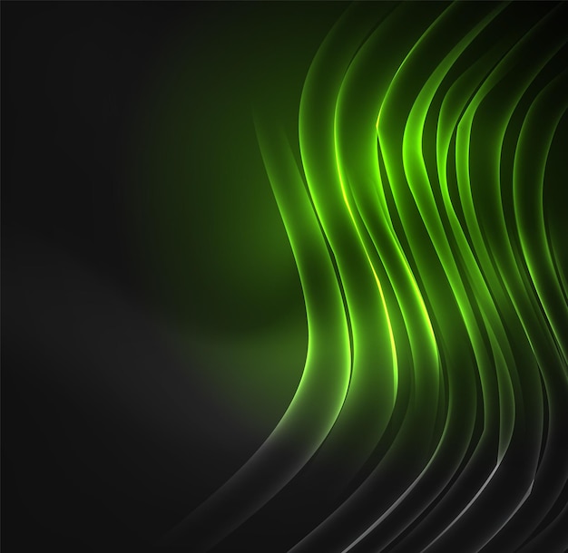 glowing futuristic lines