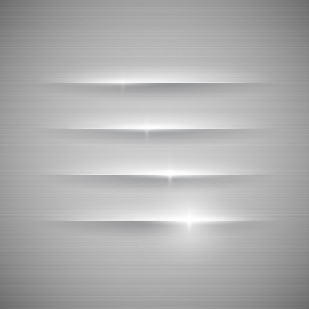 Vector glowing stripes on gray background.  illustration.
