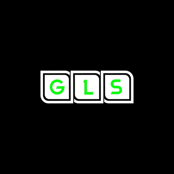 Vector gls letter type logo icon vector