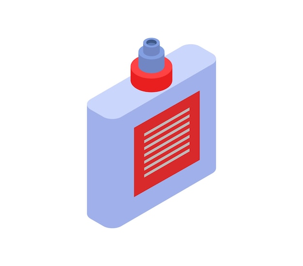 Glue bottle isometric