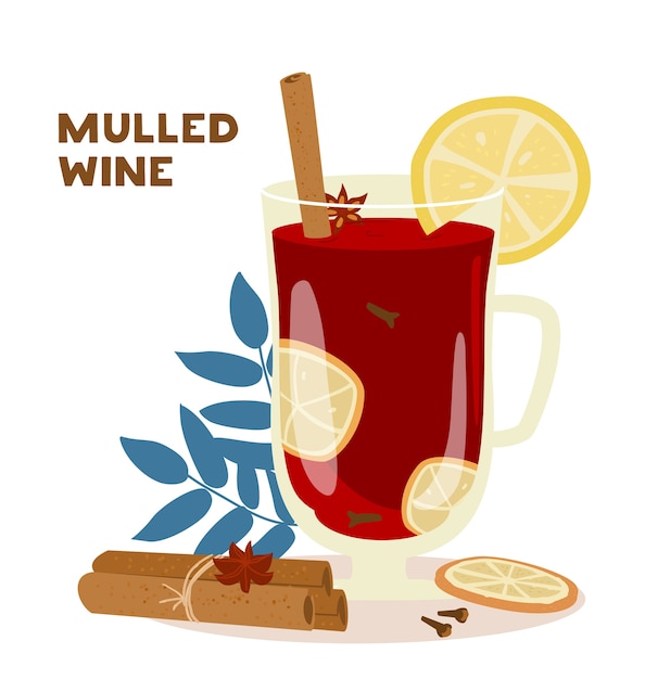 Glühwein illustratie