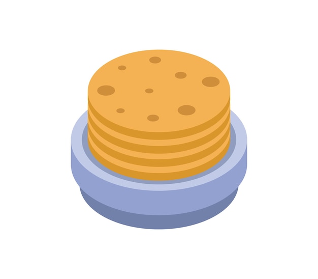 Gluttony cake isometric