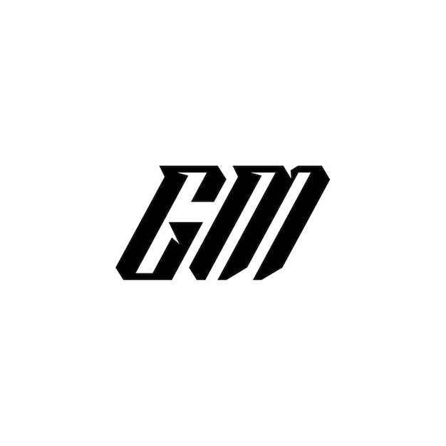 GM モノグラムロゴ デザイン文字 テキスト名 シンボル モノクロロゴタイプ アルファベット文字 シンプルロゴ